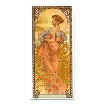 Ete ~ By Alphonse Mucha Poster posters
