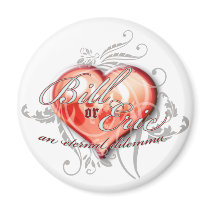 Eternal dilemma magnets by 2DogStudio Eternal dilemma magnets