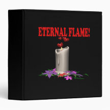 Eternal Flame 3 Ring Binders