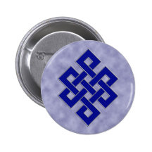 Eternal Knot on Clouds Button