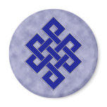 Eternal Knot on Clouds Magnet