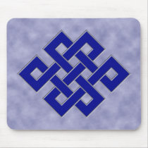 Eternal Knot on Clouds Mousepad