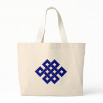 Eternal Knot Tote Canvas Bags
