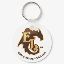 Eternal Lands Logo Keychain, Brown by EternalLands Eternal Lands Logo Keychain, Brown
