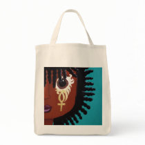 Eternal Life grocery bag by jaishi Eternal Life grocery bag