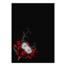 Eternal Memories Gothic Wedding  Invitation