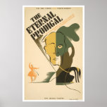 Eternal Prodigal Play 1938 WPA Print