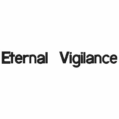Eternal Vigilance by ThinkingReads