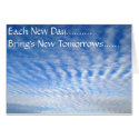 ETERNITY, Each New Day..........  Brings New To... cards