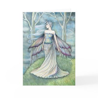 Eternity Fairy Greeting Card by Molly Harrison card