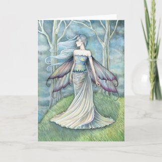 Eternity Fairy Greeting Card by Molly Harrison zazzle_card