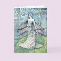Eternity Fairy Greeting Card by Molly Harrison