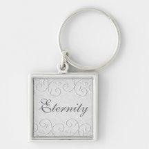 Eternity Keychain - Swirls