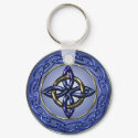 Eternity Knot Keychain by pentagramstar Eternity Knot Keychain