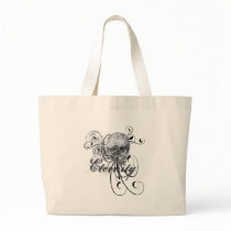 Eternity Skull Canvas Bags