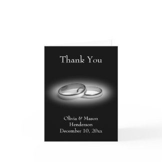 Eternity Thank You Card card