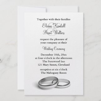 Eternity Wedding Invitation zazzle_invitation