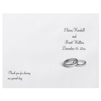 Eternity Wedding Program zazzle_flyer
