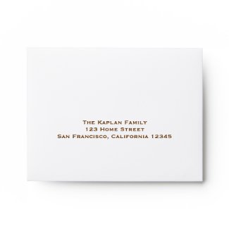 Ethan Elliott RSVP Envelope Textured Felt Paper envelope