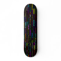 Ethan Text Design I Skateboard by SjStevenson Ethan Text Design I Skateboard