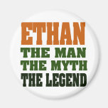 Ethan - the Man, the Myth, the Legend! Refrigerator Magnets