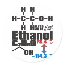 Ethanol Sticker