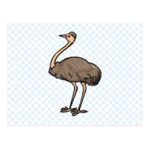 Ethel Emu Post Card
