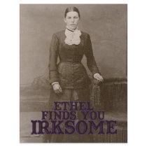 Ethel finds you irksome flyers