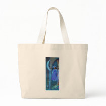 Ethereal  Angel in a  Spiritual Realm Bags