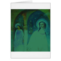 Ethereal Fairytale Angels in Paradise Greeting Cards