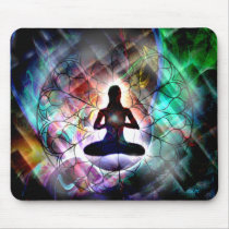 ethereal meditation - mouse pad mousepads