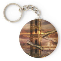 Ethereal towers keychain