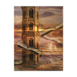 Ethereal towers post card