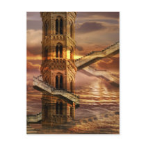Ethereal towers postcards by sattva_art Ethereal towers postcards