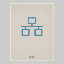 Ethernet minimalistic poster posters