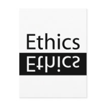 ETHICS postcards by RVCSIFE ETHICS postcards