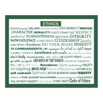 "Ethics Word Poster" posters by Pamela48 "Ethics Word Poster" posters