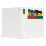 Ethiopia and Benishangul-Gumaz Waving Flags Binder