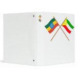 Ethiopia and Somali Crossed Flags Binders