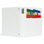 Ethiopia and Southern Waving Flags Vinyl Binders