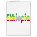 Ethiopia cards by WearFlags Ethiopia cards