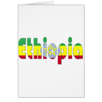 Ethiopia cards by WearFlags Ethiopia cards