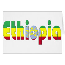 Ethiopia cards by WearFlags Ethiopia cards