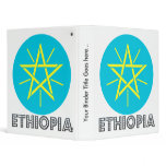 Ethiopia Coat of Arms Vinyl Binder