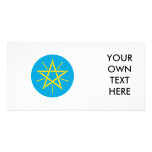 Ethiopia Coat of Arms Photo Card Template