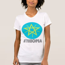 Ethiopia Coat of Arms Tee Shirts