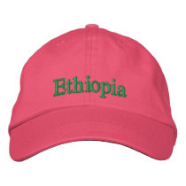 Ethiopia Customized Hat embroidered hats by Rep_Ya_Hood Ethiopia Customized Hat embroidered hats