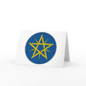 Ethiopia Emblem Greeting Card