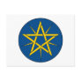 Ethiopia Emblem Postcard
