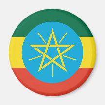 Ethiopia, Estonia flag Fridge Magnets